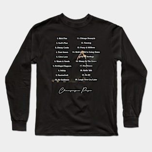 Drake Champagne Papi List Long Sleeve T-Shirt